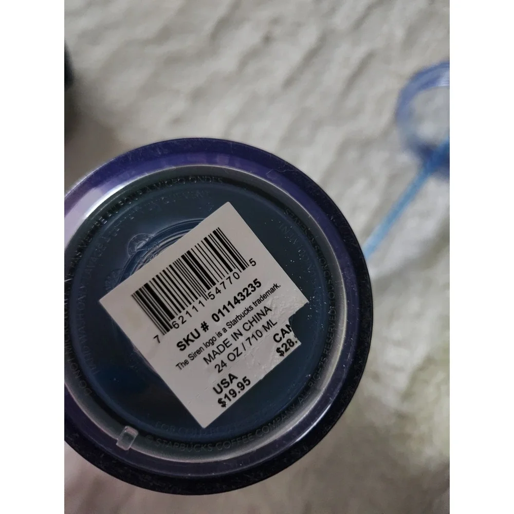 Starbucks Iridescent‎ Hologram Dome And Lime Green Dome Venti 24 Fl Oz Cold Cup